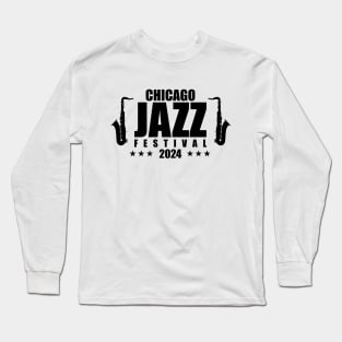 Chicago Jazz Festival 2024 Long Sleeve T-Shirt